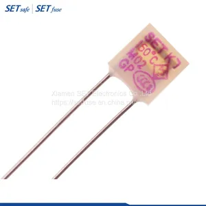 Atco K (Radial Shape) Thermal Fuse Cutoff Link With UL CUL TUV VDE PSE Kc CCC Manufacturers thumbnail-1