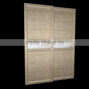 Customized Gross Decorated Sliding Door Wardrobe Closet Bedroom Furniture Set thumbnail-2