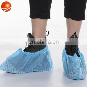 Wholesale Manufacturer Shoe Covers Disposable Non-woven Non-Slip Boot Covers Non-woven Shoe Covers thumbnail-3