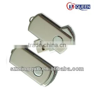 2013 New Design Metal Mini USB Swivel Flash Memory Bulk Cheap thumbnail-1
