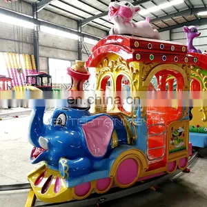 Factory Price Amusement Park Games Electric Train Set for Adults thumbnail-4