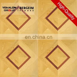 Bergeim Floors Multi-Layer Engineered Oak Chevron Unfinished Parquet Flooring thumbnail-4