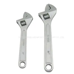 45 Steel 8/10/12/15/18 Inch Ratchet Wrench Scaffolding Spanner Tool Set Hardware Adjustable Spanner Set Monkey Wrench thumbnail-4