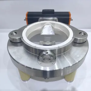 DN50-300-AB Split Butterfly Valve, Powder Sealed Delivery Oeb5 Butterfly Valve thumbnail-2
