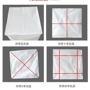 Popular Pp Woven 1000kg 1500kg Breathable Fibc Pp Bulk Big Bags For Firewood Potato Seed Or Agricultural Products With Baffle thumbnail-5
