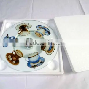 3-6mm Temper Glass Dining Table and Chairs for Dining Room Furniture thumbnail-3