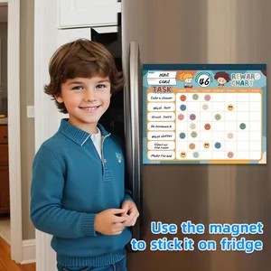 32 Chore Charts Behavior Reward Chart System,Sticker Chore Chart Pad for Kids With 2328 Stickers, 12.2
