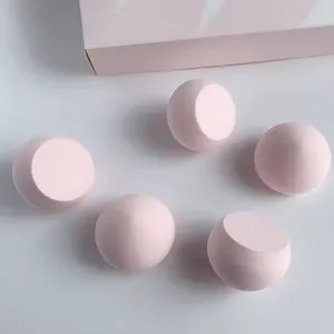 Fashion New Arrival Cosmetics Blender Puff Bread Makeup Sponges PU Become Bigger Wet Dry Use Washable Makeup Sponges thumbnail-4