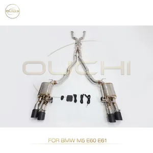 304 Stainless Steel Cat-Back Exhaust System for BMW M5 E60 E61/ M5 G90/M6 F06 Performance Exhaust Electronic Valve With Tips thumbnail-1