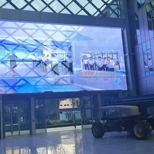 Led Crystal Film Screen, the Screen That Can be Pasted on the Glass Among Led Transparent Displays thumbnail-1