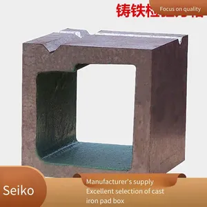 Cast Iron Square Box, Inspection, Measurement and Marking T-slot Auxiliary Heightened Square Cylinder Pad Box for Cnc Machine Tools thumbnail-3