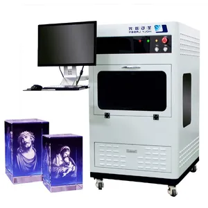 Holy Laser 3D CNC AI High-efficiency Internal Laser Engraving Machine, Suitable for Crystal Glass Acrylic and Trophies thumbnail-1