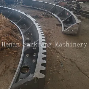 Rotary Kiln Gear Ring – 35CrMnSi, Quenched & Tempered, HB 320-360, 2000mm Diameter, 24-Month Warranty thumbnail-4