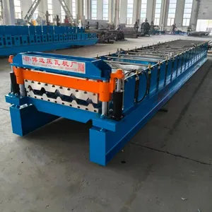 Zimbabwe Metal Tile Roof Panel Forming Machine, Roofing Roll Forming Machine thumbnail-5