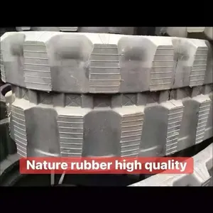 Excavator RUBBER Track Link 400*72.5*74W 180*72*37 300*52.5*76W Rubber Track Undercarriage Parts thumbnail-2