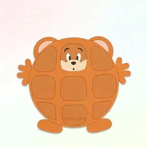 Wholesale Custom Silicone Drink Coasters Premium Promotional Soft PVC Rubber Cup Mats With Private Label Brand Logo thumbnail-3