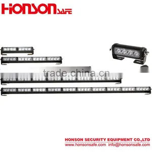 41'' LED Low-profile Alumimun Alloy Body Traffic Directional Warning Light Bar HTA-41(1W or 3W LEDS) thumbnail-1