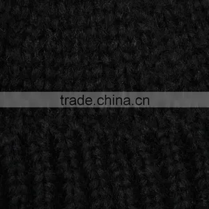 Custom Knit Beanies With Woven Label Slouch Beanie Hat Crocheted Hat Quality Choice thumbnail-4
