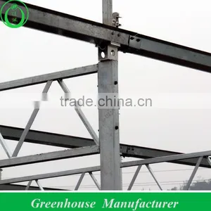4m Length Galvanized and Alu Greenhouse Rain Gutter thumbnail-1
