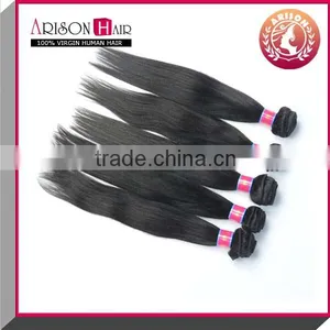 Factory Wholesaler Price in Straight Human Hair Weft Wholesale Virgin Malaysian Hair thumbnail-3