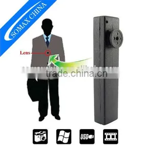 4GB Black Mini Dvr Style Button Camera Factory Hidden Button Camera With Photo Taking thumbnail-1