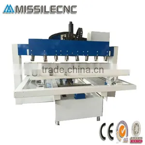 China Jinan Missile 2512 Multi Head Woodworking Cnc Router Rotary Machine thumbnail-1
