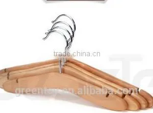 Cheap Wholesale Children Wooden Hanger for Clothes thumbnail-6