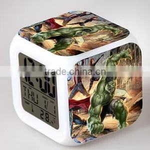 Heroes LED Alarm Clock Despertador Digital Clock Backlight Desktop Clock Despertador Horloge thumbnail-1