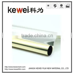 Kewei Gold-Silver Decorative Films for Building Windows, High Heat Resistance Window Film,2PLY thumbnail-1