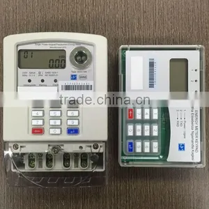 Single Phase STS Split Keypad Prepaid Energy Meter With Wireless CIU/UIU thumbnail-2
