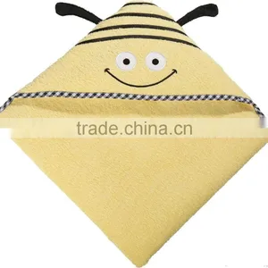 Customized High Quality Cotton Hooded Baby Bath Towel thumbnail-3