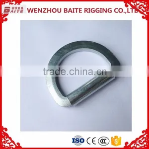 China Supplier Factory Price Zinc Plated D Ring With Wrap thumbnail-2