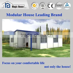 China Steel Luxury Prefabricated Low Cost and Quick Build Prefab House thumbnail-1
