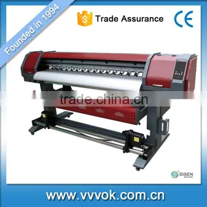 1.6M High Speed Print Anc Cutter 1626C Cheap Solvent Printer thumbnail-1