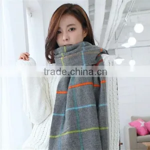China Factory Original Design Cheap Winter Printed Scarf thumbnail-3