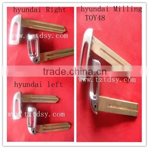 Tongda Best Quality Small Key Blade(milling) for Hyundai thumbnail-2