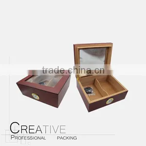 High-end Cherry Wood Customized Humidor With Humidifier CY-L811 thumbnail-1