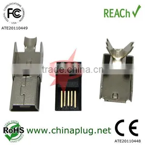 Mini USB 5 Pin Nickel Plated Multi Connector Battery Charger With Usb thumbnail-1