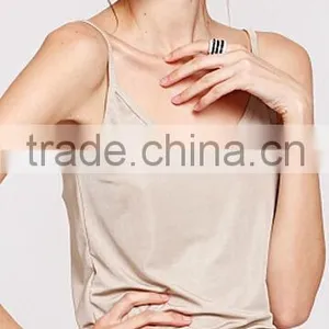 Pure Color Sexy Fashion Backless Small Ladies Vest thumbnail-1