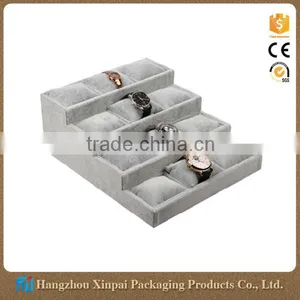 High Quality Velvet Jewelry Watch Display Tray thumbnail-1