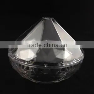 Cup Type Plastic Material Diamond Candy Dessert Cup for Party thumbnail-1