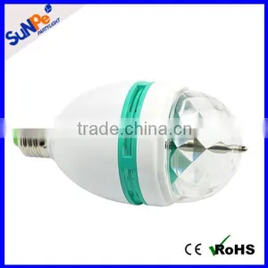 12V OEM E27 White Self-Rotating LED Disco Light Bulb For Home Party Light Night thumbnail-5