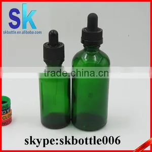 100ml Green Glass Dropper Bottle for e Liquid thumbnail-4