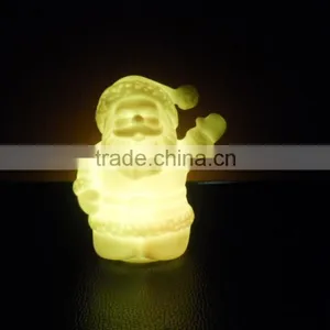 2016 Hot Gift Items Pvc Cute Santa Clause Children Night Light thumbnail-5