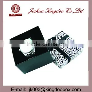 Jinhua Supplier Handmade Square Paper Watch Gift Box With Ribbon Colours thumbnail-1