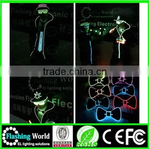 Amazing High Quality Customized Logo Flashing Light Bow Tie thumbnail-1