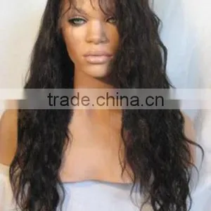 18"- 24"inch Indian Hair Full Lace Wig thumbnail-1