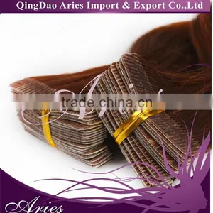 Customized Tape in Skin Weft European Remy Tape in Seamless Weft Hair Extensions thumbnail-3