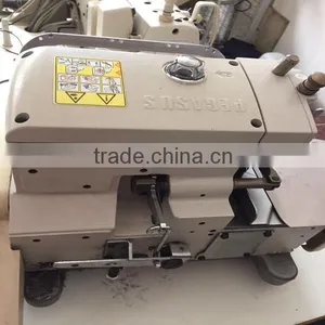 Useful High Speed Second Hand Pegasus M-800 Four Thread Overlock Indutrial Sewing Machine thumbnail-4