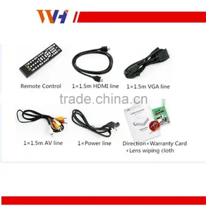 Low Price 2000 Lumen 1080P No Noise Cooling System Home Theater Led Projector thumbnail-6